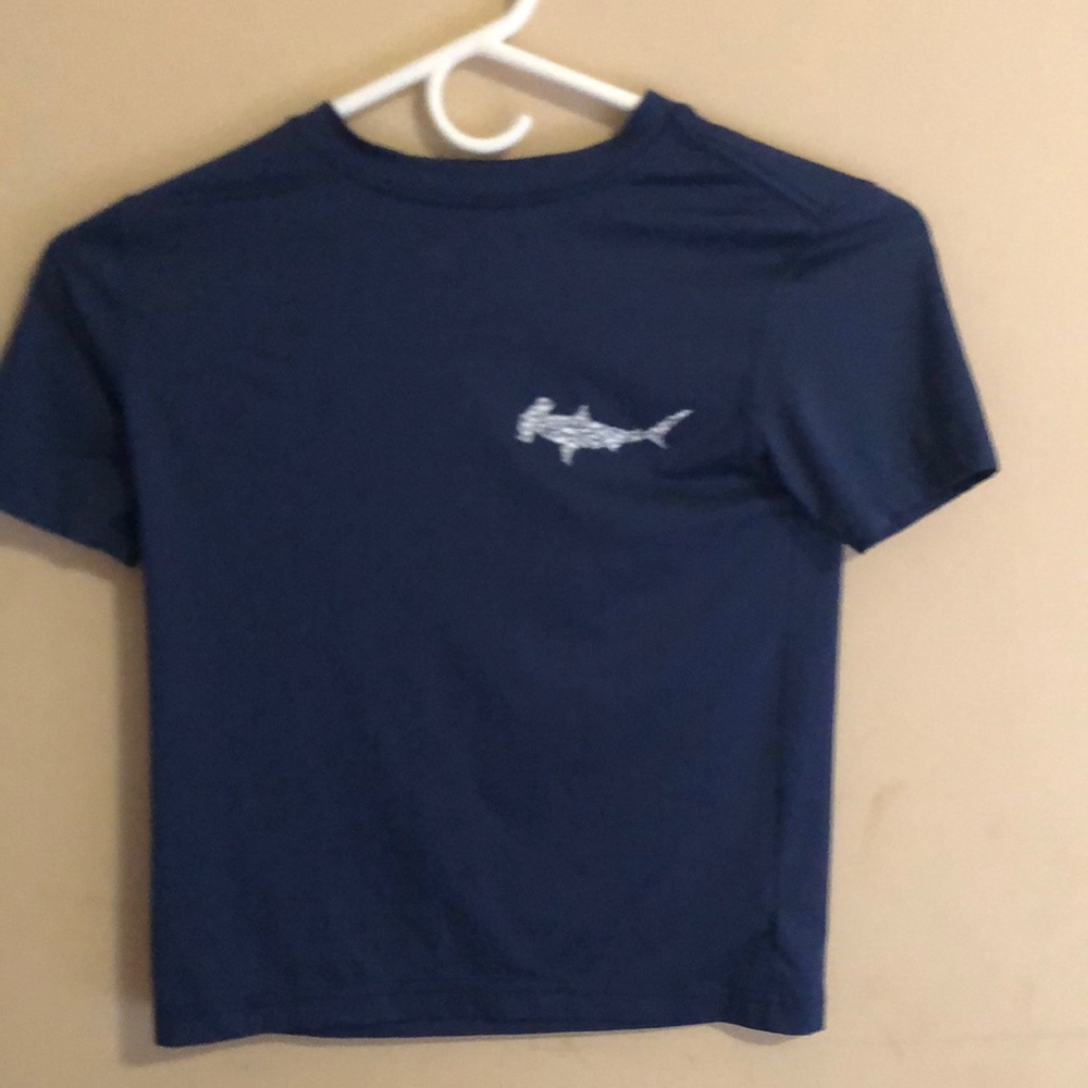Blue and white T-Shirt